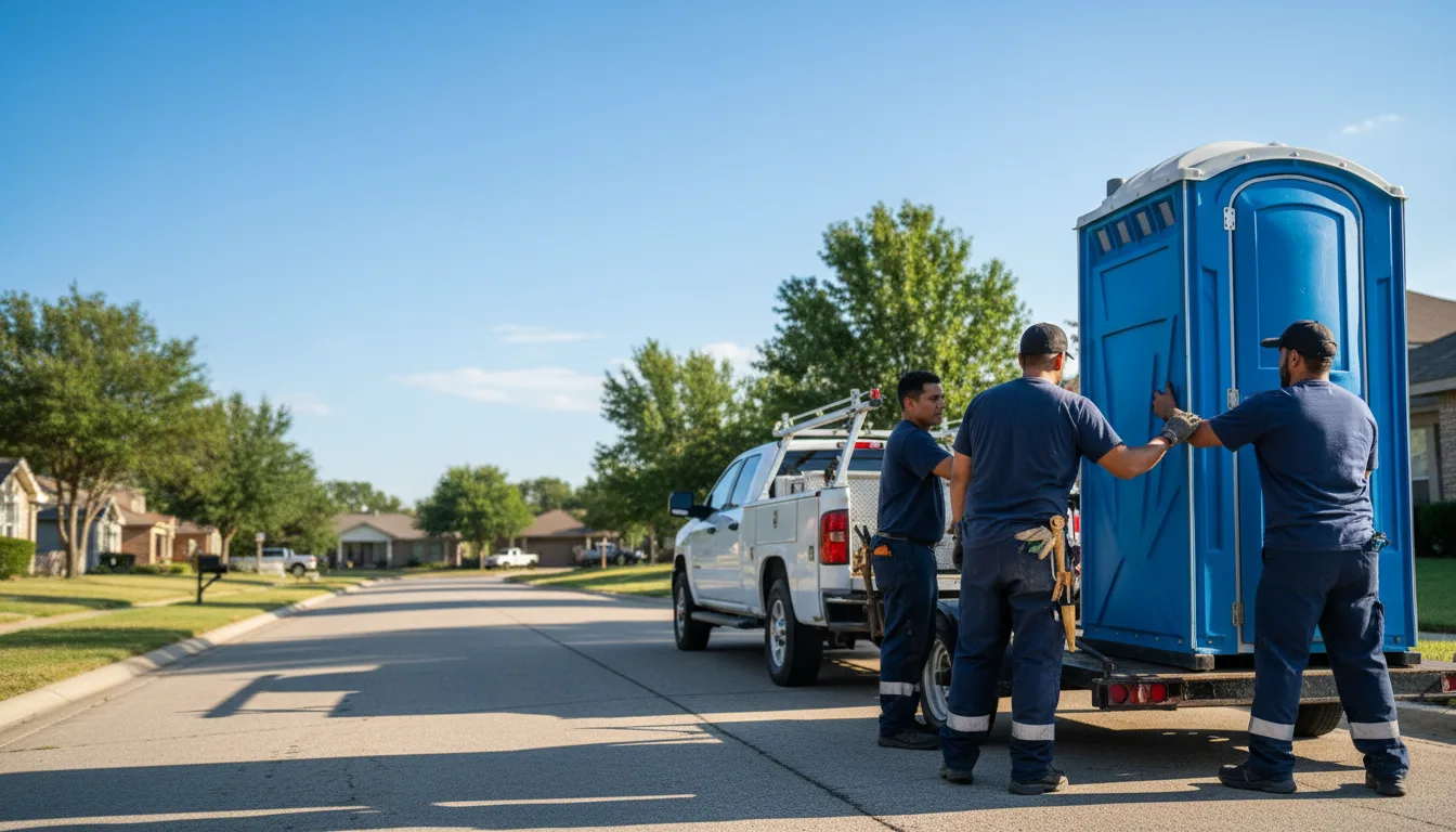 Portable Toilet Rental in Rome, OH near me